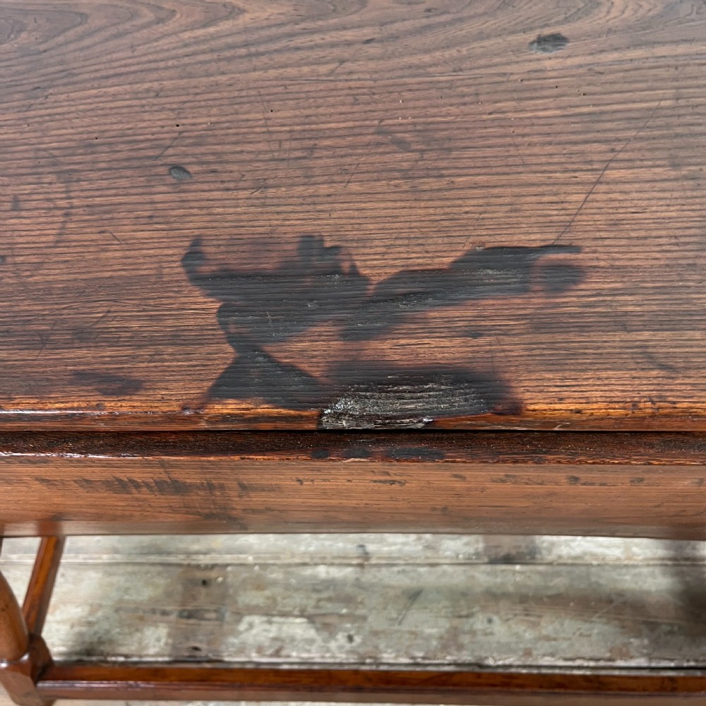18th C. Elm Dough Bin View IX