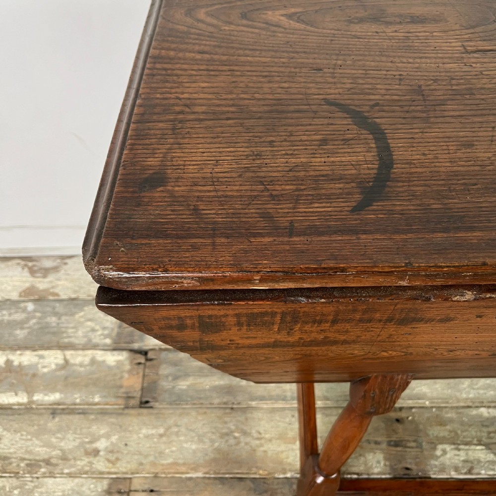 18th C. Elm Dough Bin View XI