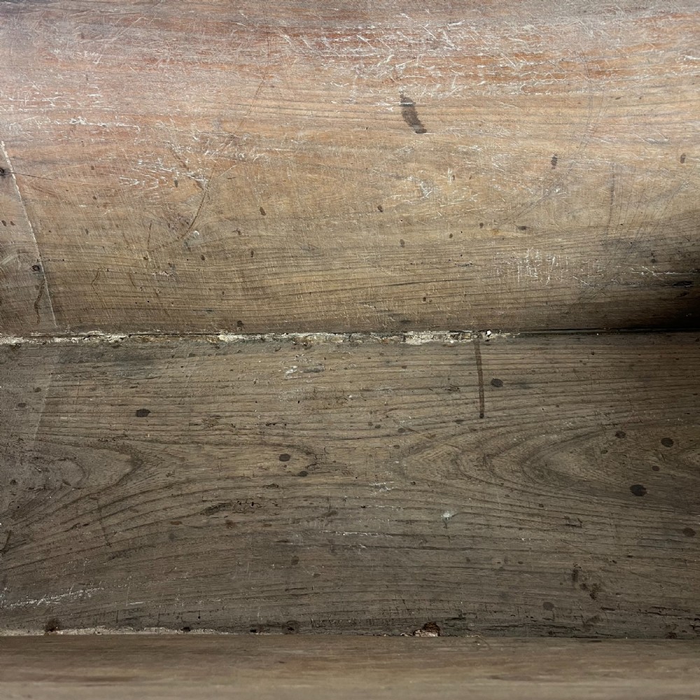 18th C. Elm Dough Bin View XVI