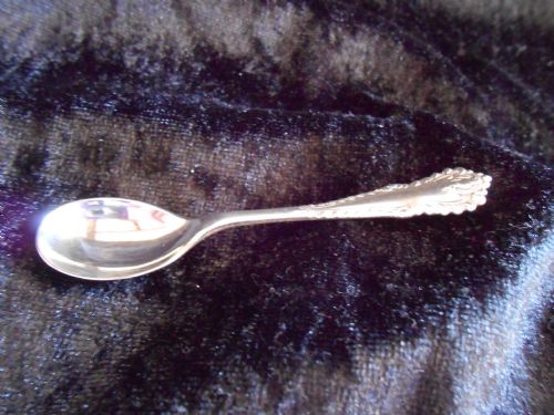 ANTIQUE SOLID SILVER MUSTARD POT WITH SPOON BARNARD - ADDITIONAL PHOTO 5