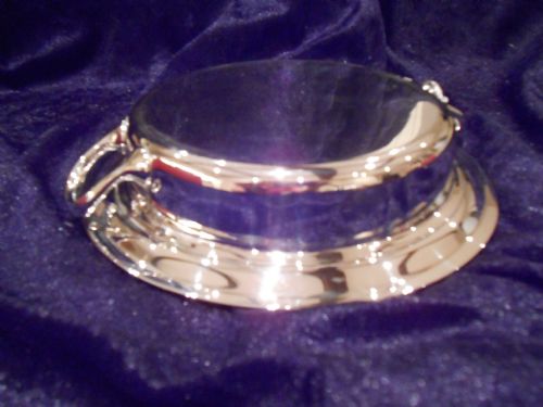 ANTIQUE SOLID SILVER HEATED MUFFIN DISH 1909 - ADDITIONAL PHOTO 6