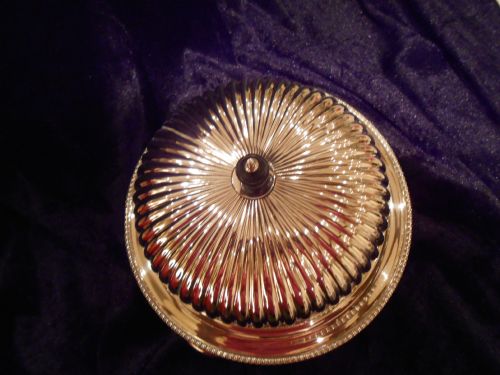 ANTIQUE SOLID SILVER HEATED MUFFIN DISH 1909 - ADDITIONAL PHOTO 8