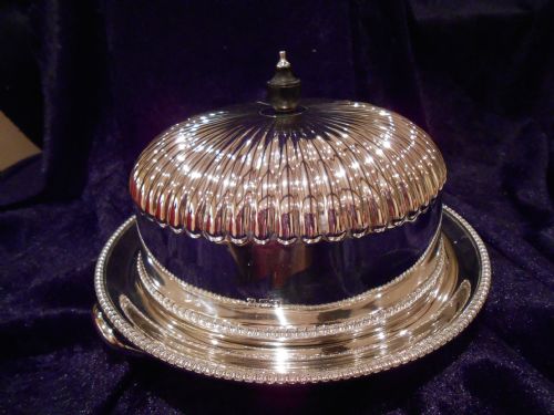 ANTIQUE SOLID SILVER HEATED MUFFIN DISH 1909 - ADDITIONAL PHOTO 9