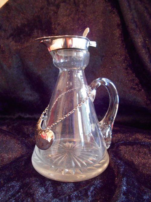 antique silver hukin heath whiskey noggin 1907 - CATEGORY: ANTIQUE SILVER - DATED 1900