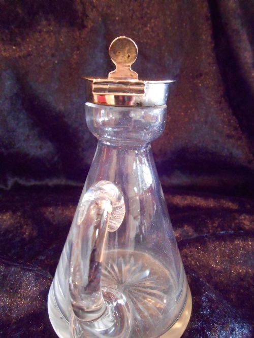 ANTIQUE SILVER HUKIN HEATH WHISKEY NOGGIN 1907 - ADDITIONAL PHOTO 6