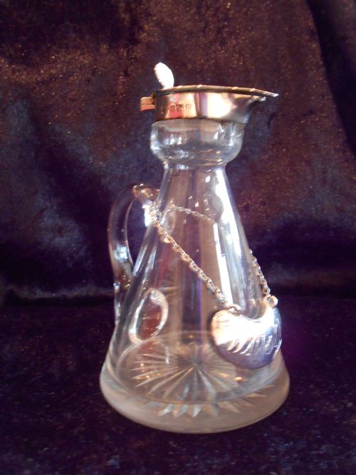 ANTIQUE SILVER HUKIN HEATH WHISKEY NOGGIN 1907 - ADDITIONAL PHOTO 7