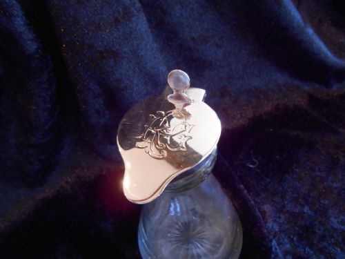 ANTIQUE SILVER WHISKEY NOGGIN HUKIN HEATHASPREY 1907 - ADDITIONAL PHOTO 1