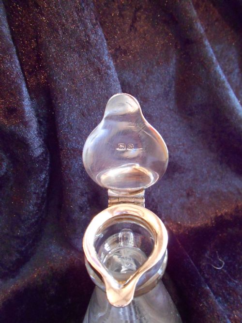 ANTIQUE SILVER WHISKEY NOGGIN HUKIN HEATHASPREY 1907 - ADDITIONAL PHOTO 3