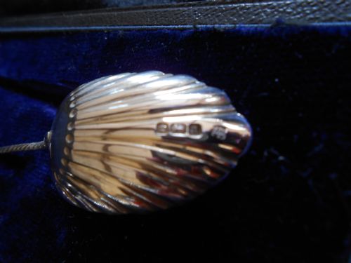 ANTIQUE SOLID SILVER APOSTLE DESSERT SPOON SET 1905 - ADDITIONAL PHOTO 3