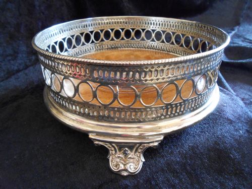OVERSIZED SILVERPLATED COASTER - ADDITIONAL PHOTO 4