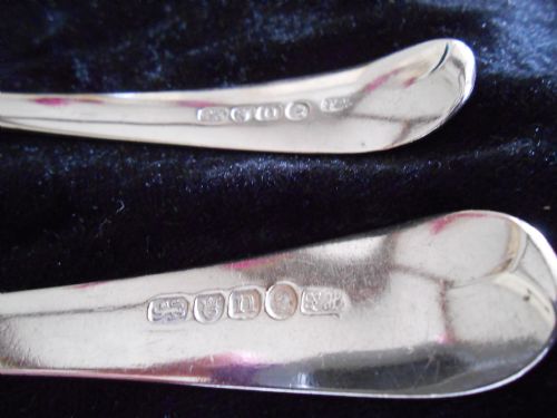 ANTIQUE SILVER HESTER BATEMAN SERVING SPOONS 1788 - ADDITIONAL PHOTO 4