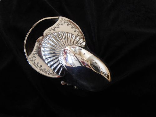 SILVER PLATED SPOON WARMER WALKER HALL - ADDITIONAL PHOTO 2