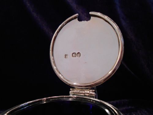 ANTIQUE SILVER PIERCED DRUM MUSTARD 1863 - ADDITIONAL PHOTO 2