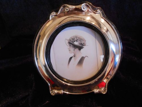 ANTIQUE SILVER PHOTOGRAPH FRAME 1910 - ADDITIONAL PHOTO 4