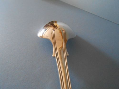 HEAVY ANTIQUE SILVER BASTING SPOON 1816 - ADDITIONAL PHOTO 3