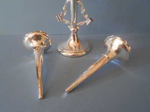 ANTIQUE SOLID SILVER EPERGNE 1924 - ADDITIONAL PHOTO 2