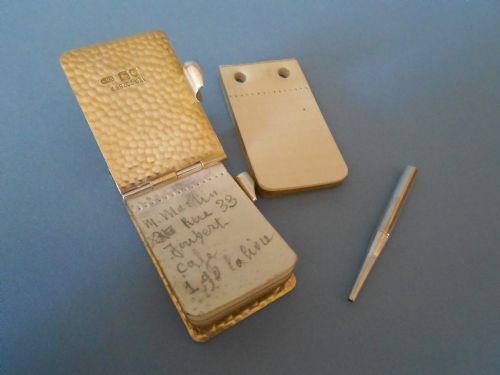 GORGEOUS SOLID SILVER CARNET DE BAL 1901 - ADDITIONAL PHOTO 5