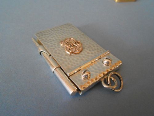 GORGEOUS SOLID SILVER CARNET DE BAL 1901 - ADDITIONAL PHOTO 6