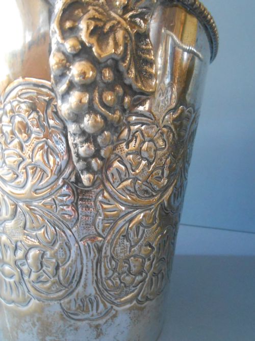 GREAT PAIR OF SILVERPLATED WINE COOLERS - ADDITIONAL PHOTO 3