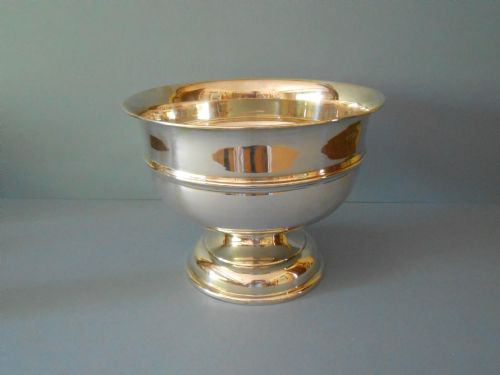 SOLID SILVER PUNCH BOWL CHESTER 1913 798G - ADDITIONAL PHOTO 5