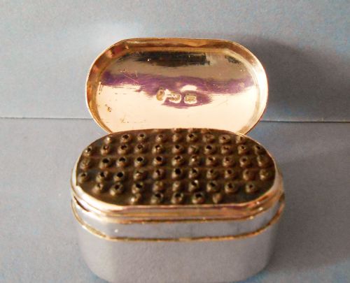 GEORGE III SOLID SILVER NUTMEG GRATER 1808 - ADDITIONAL PHOTO 3