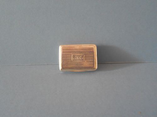 NATHANIAL MILLS GEORGIAN SILVER VINAIGRETTE 1828 - ADDITIONAL PHOTO 5
