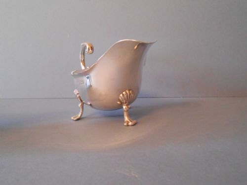 PAIR OF ANTIQUE VICTORIAN SOLID SILVER SAUCE BOATS 1899 - ADDITIONAL PHOTO 3