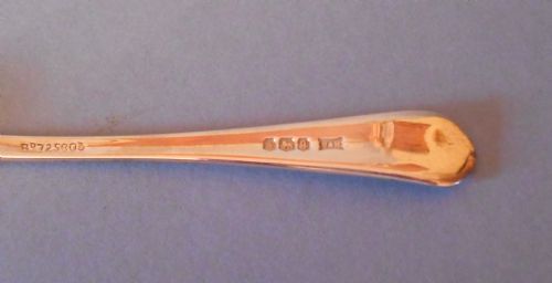 BOXED SET OF ANTIQUE SILVER GOLF TEASPOONS 1933 - ADDITIONAL PHOTO 2
