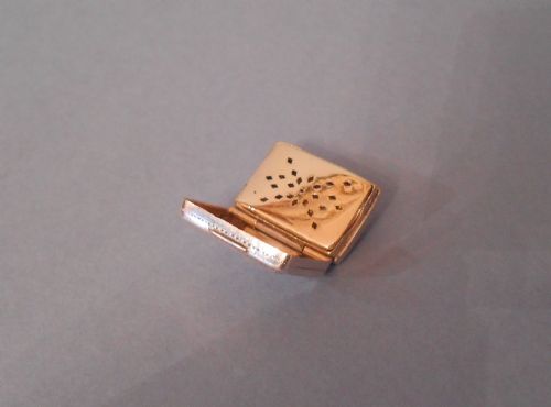 ANTIQUE GEORGIAN SOLID SILVER VINAIGRETTE - ADDITIONAL PHOTO 5