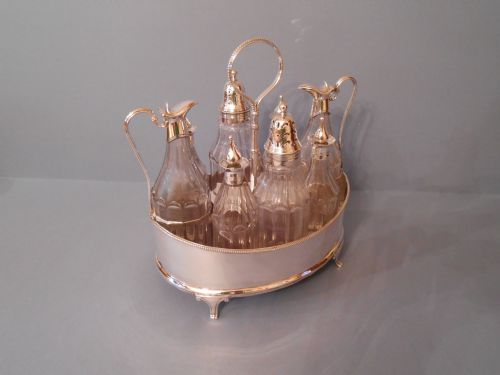 GEORGE III SOLID SILVER CRUET HENNELL - ADDITIONAL PHOTO 2