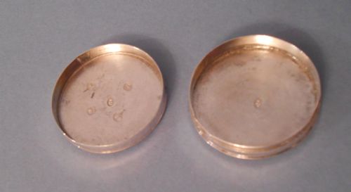 ANTIQUE SOLID SILVER GEORGE III GAMING COUNTER BOX 1796 PEMBERTON - ADDITIONAL PHOTO 1