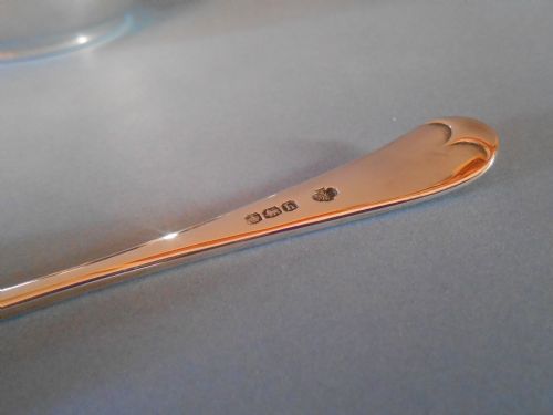 ANTIQUE SILVER CHRISTENING SET 1925 - ADDITIONAL PHOTO 3