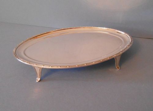 solid silver teapot stand 1912 - CATEGORY: ANTIQUE SILVER - DATED EDWARDIAN