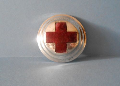 solid silver ww1 pin cushion 1914 - CATEGORY: ANTIQUE SILVER - DATED 1910