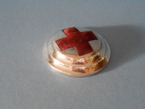 SOLID SILVER WW1 PIN CUSHION 1914 - ADDITIONAL PHOTO 1