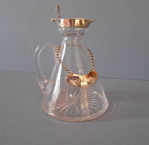 antique silver whiskey noggin 1904 - CATEGORY: ANTIQUE SILVER - DATED EDWARDIAN
