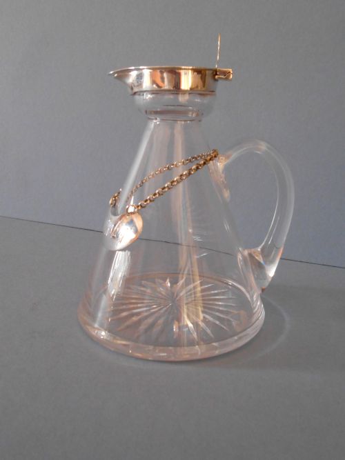 ANTIQUE SILVER WHISKEY NOGGIN 1904 - ADDITIONAL PHOTO 6