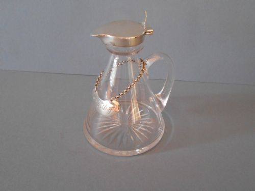 ANTIQUE SILVER WHISKEY NOGGIN 1904 - ADDITIONAL PHOTO 7