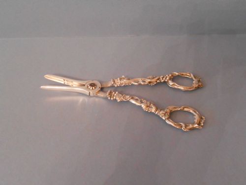 SOLID SILVER GRAPE SCISSORS 1904 - ADDITIONAL PHOTO 1