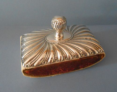 large victorian silver ink blotter comyns 1899 - CATEGORY: ANTIQUE SILVER - DATED VICTORIAN
