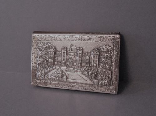 ANTIQUE SILVER DOUBLE CASTLE TOP AIDEMEMOIRE NATHANIAL MILLS - ADDITIONAL PHOTO 1