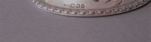 LARGE ANTIQUE SOLID SILVER COW BELL - ADDITIONAL PHOTO 1