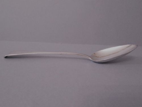 ANTIQUE SILVER GEORGIAN SERVINGTABLESPOON EXETER - ADDITIONAL PHOTO 2