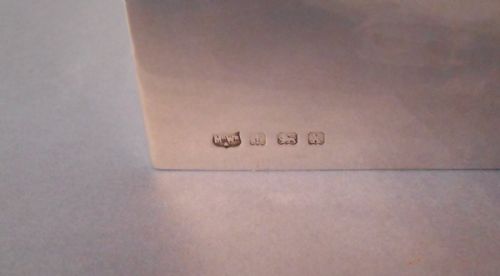 SOLID SILVER PARTNERS CIGARCIGARETTE BOX 1922 - ADDITIONAL PHOTO 2