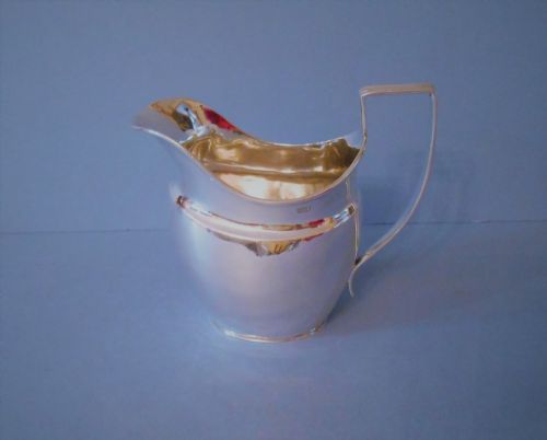 ANTIQUE SOLID SILVER VICTORIAN JUG - ADDITIONAL PHOTO 3