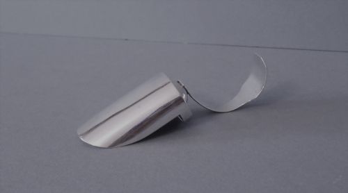 EXCELLENT ANTIQUE GEORGIAN SOLID SILVER CADDY SPOON - ADDITIONAL PHOTO 4