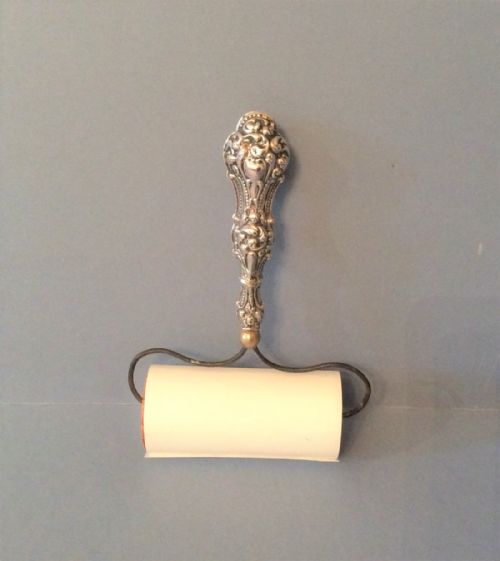 antique edwardian solid silver blotter - CATEGORY: ANTIQUE SILVER - DATED EDWARDIAN