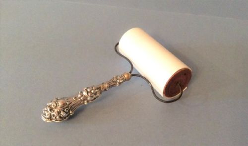 ANTIQUE EDWARDIAN SOLID SILVER BLOTTER - ADDITIONAL PHOTO 2