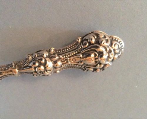 ANTIQUE EDWARDIAN SOLID SILVER BLOTTER - ADDITIONAL PHOTO 3