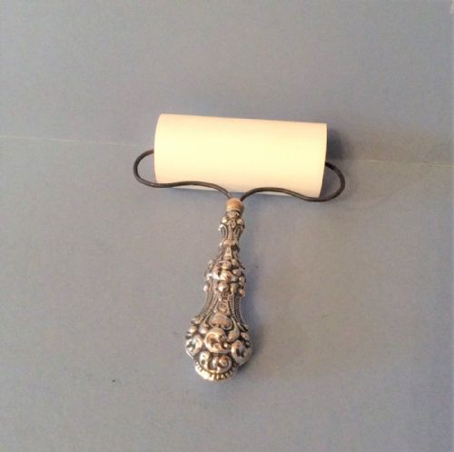 ANTIQUE EDWARDIAN SOLID SILVER BLOTTER - ADDITIONAL PHOTO 4